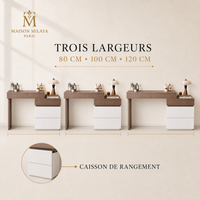 Coiffeuse Modulable avec Rangement – visuel 3 – Maison Milaya Paris