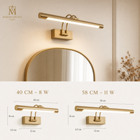Applique Linéaire LED pour Miroir – visuel 3 – Maison Milaya Paris