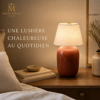 Lampe de Table en Céramique Rétro – visuel 5 – Maison Milaya Paris
