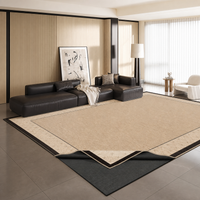 Alfombra de salón retro francesa — Despertar marfil