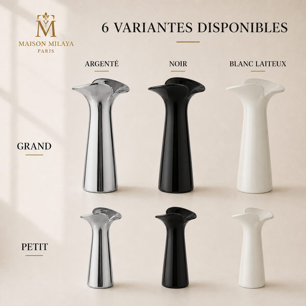 Vase en céramique minimaliste – six variantes de couleur et format
