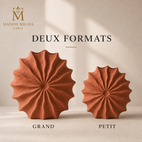 Vase conque terracotta – petit et grand format