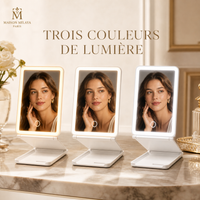 Miroir de Maquillage LED Pliable – visuel 2 – Maison Milaya Paris