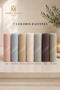 Serviette Prestige Nid d’Abeilles disponible en sept coloris