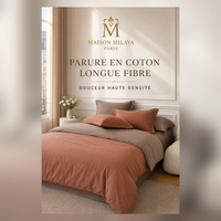 Completo letto in cotone a fibra lunga Maison Milaya Paris – vista principale