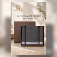 Prestige-Geschenkset mit drei Baumwollhandtüchern Maison Milaya Paris
